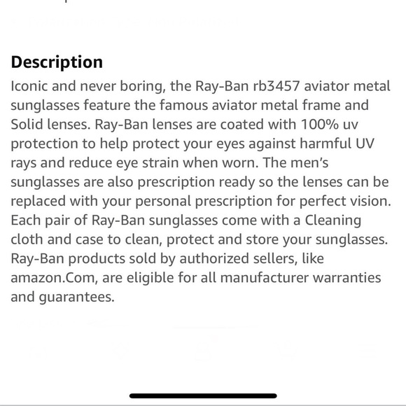 Ray Ban (EUC) Unisex Aviator Sunglasses - Picture 15 of 16